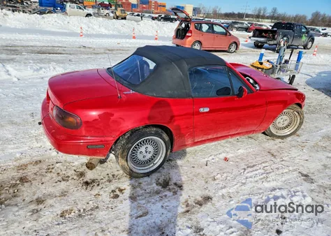 1990 Mazda Mx-5 Miata z USA, uszkodzony, nr VIN JM1NA3513L0131661
